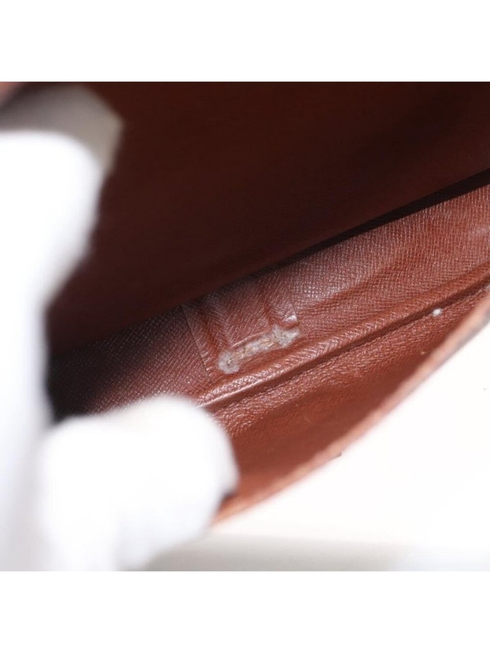 Authentic LOUIS VUITTON Monogram Cartouchiere MM Shoulder Bag M51253 LV - Picture 3 of 16